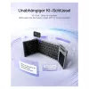 Inateck KB06101_STEEL GRAY näppäimistö Home RF Wireless + Bluetooth QWERTZ English musta