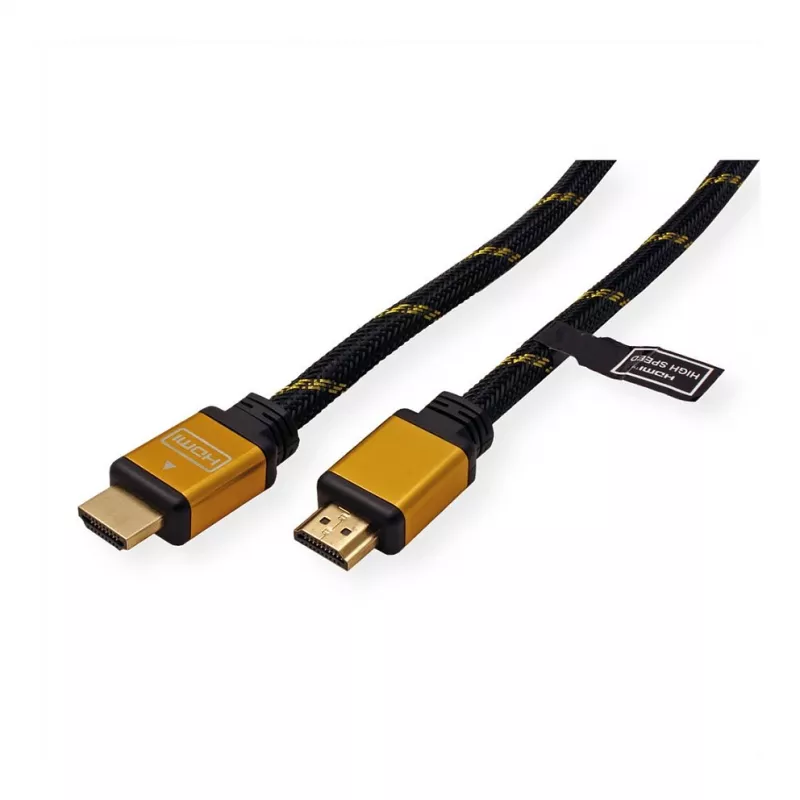 ROLINE Gold HDMI High Speed -kaapeli, ST-ST 1,0m (11.04.5561)