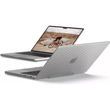 UAG Essential Armor MacBook Pro 14 (M1/M2/M3 MAX & PRO/M4/M4 MAX & PRO/M5) (2021-2025) läpinäkyvä