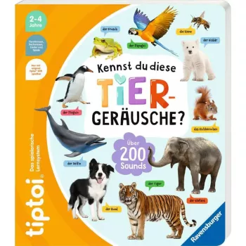 tiptoi Kennst du diese Tiergeräusche?, oppikirja