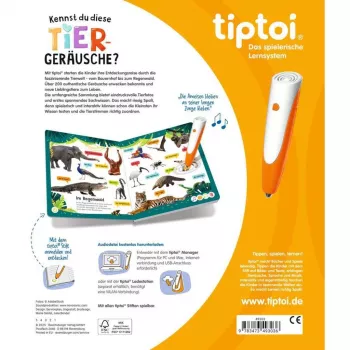 tiptoi Kennst du diese Tiergeräusche?, oppikirja