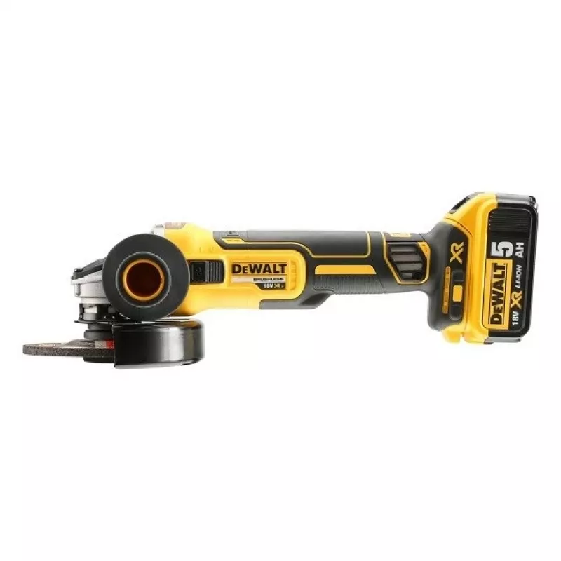 DeWalt DCK2026P2T-QW yhdistelmäsarja DCD805 + DCG405, 18 V XR 2×5,0 Ah musta, keltainen