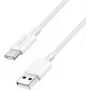 LogiLink USB 2.0 Type-C -kaapeli C/m> A/m nylon 60W valkoinen - kaapeli - digitaali/data (CU0322)