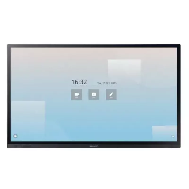 Interaktiivinen taulunäyttö Sharp PN-LA862 86 tuuman 4K Ultra HD kosketusnäyttö musta