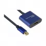 Videokaapeliadapteri Alcasa MDP-HDMI2 0,2 m Mini DisplayPort HDMI musta sininen