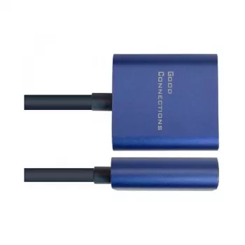 Videokaapeliadapteri Alcasa MDP-HDMI2 0,2 m Mini DisplayPort HDMI musta sininen