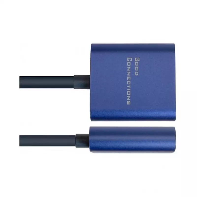 Videokaapeliadapteri Alcasa MDP-HDMI2 0,2 m Mini DisplayPort HDMI musta sininen