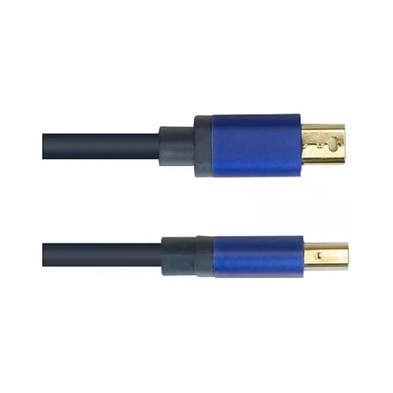 Videokaapeliadapteri Alcasa MDP-HDMI2 0,2 m Mini DisplayPort HDMI musta sininen