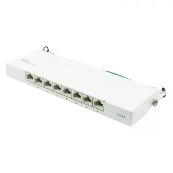 Alcasa GC-N0119 patch-paneeli 0,5HE 10 Gigabit Ethernet RJ-45 Cat6a