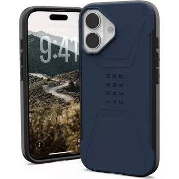 UAG Urban Armor Gear Civilian MagSafe -kotelo | Apple iPhone 17 | mallard (sininen) | 114547115555 (114547115555)