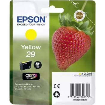Epson 29 - 3,2 ml - keltainen - alkuperäinen - blisteri RF- / akustisella hälytyssignaalilla