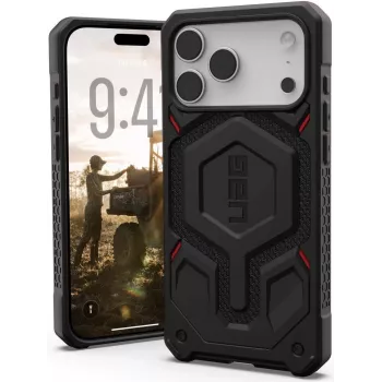 UAG Urban Armor Gear Monarch Pro MagSafe -kotelo | Apple iPhone 17 Pro Max | kevlar musta | 114514113940 (114514113940)