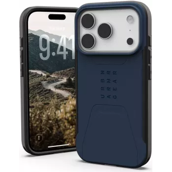 UAG Urban Armor Gear Civilian MagSafe -kotelo | Apple iPhone 17 Pro | mallard (sininen) | 114545115555 (114545115555)