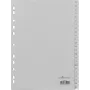 Tab Index Durable 650810 polypropyleeni PP harmaa