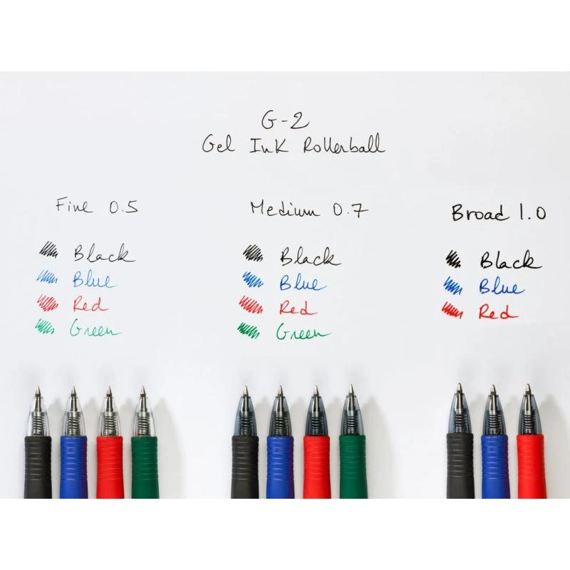 Pilot G2 07 musta (BL-G2-7-B) (BLG27B)