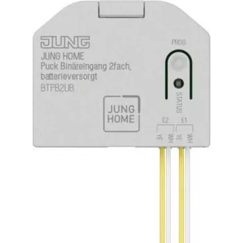 Jung BT P B2 U B JUNG HOME Puck binääritulo 2-kertainen paristokäyttöinen TE (BTPB2UB)