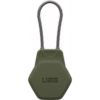 UAG Urban Armor Gear Civilian avaimenperäkotelo | Apple AirTag | oliivinvihreä | 164002117272 (164002117272)