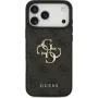 GUESS Hard Cover 4G Big Metal Logo harmaa, Apple iPhone 17 Pro Max, GUHCP17X4GMGGR