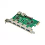 MicroConnect MC-USB3.0-ST610 7-porttinen USB 3.0 PCIe-kortti