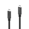 USB4 Gen 2x2 kaapeli PureLink PI6600-030 USB‑C - USB‑C 3 m, 20 Gbit/s, magneettisesti suojattu, musta