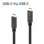 USB4 Gen 2x2 kaapeli PureLink PI6600-030 USB‑C - USB‑C 3 m, 20 Gbit/s, magneettisesti suojattu, musta