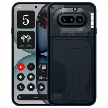 Älypuhelin Nothing 4a — 6,78″ (17,2 cm) näyttö, Snapdragon 7s Gen 4, 12 GB RAM, 256 GB, 5G, 5080 mAh, Dual-SIM, musta