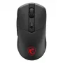 MSI VERSA 300 WIRELESS 8K pelihiiri, molempikätinen, optinen, 2600 DPI, 6 painiketta, musta