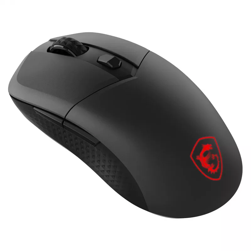 MSI VERSA 300 WIRELESS 8K pelihiiri, molempikätinen, optinen, 2600 DPI, 6 painiketta, musta