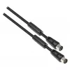 Good Connections S-PAK015S SAT-antennikaapeli, koaksiaaliliitin - koaksiaaliliitäntä, 1,5 m, musta