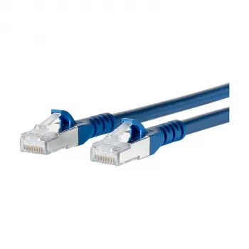 METZ CONNECT 1308450544-E 0.5m Cat6a S/FTP (S-STP) sininen verkkokaapeli (1308450544-E)