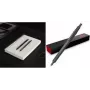 Kuulakärkikynä rotring 600 Graphite — metallikotelo, kiertomekanismi, klipsi