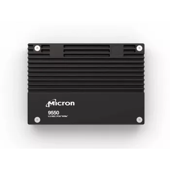 SSD | MICRON | SSD-sarja 9550 PRO | 15,36 TB | PCIe Gen5 | NVMe | NAND-flash-teknologia 3D TLC | kirjoitusnopeus 10000 MByte/s | lukunopeus 14000 MByte/s | muototekijä and2 | MTF