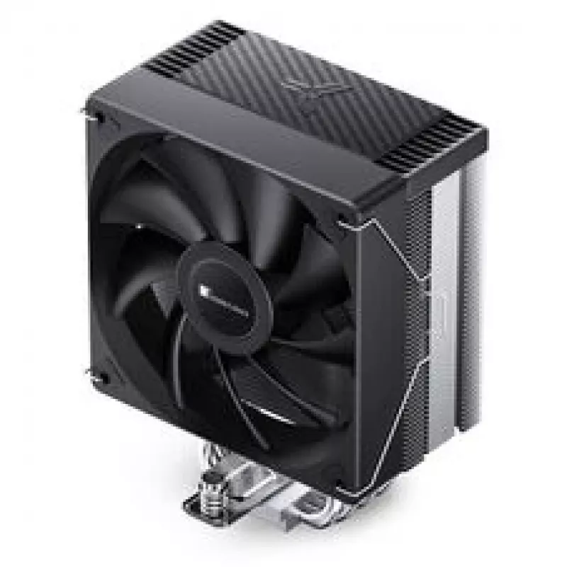 CPU-jäähdytin Jonsbo CR-1000 MAX V2 — ilmajäähdytin PWM-tuulettimella, musta