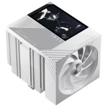 TRYX TURRIS T620 CPU-ilmajäähdytin, Dual-Tower, 5 tuuman näytöllä - 120 mm, valkoinen