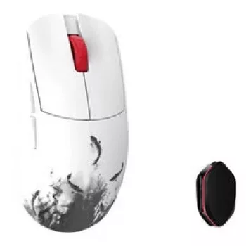 WLMouse YING magnesium langaton pelihiiri – PAW3950HS-anturi, 8K-kysely, OMRON optiset kytkimet, musta/valkoinen