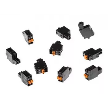Kaapeliliitin AXIS 5505-261, 2-napainen 2,5 mm jako, harmaa, 10 kpl:n pakkaus