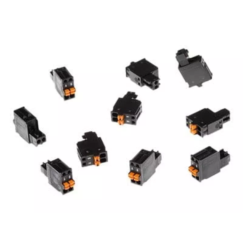 Kaapeliliitin AXIS 5505-261, 2-napainen 2,5 mm jako, harmaa, 10 kpl:n pakkaus