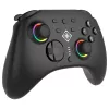 Peliohjain Deltaco GAM-198 musta — Bluetooth ja USB (Type-C) Nintendo Switch, Switch 2, Switch OLED, Android, PC