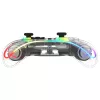 Peliohjain Deltaco Gaming GAM-198-T läpinäkyvä Bluetooth/USB USB-C Nintendo Switch, Switch 2, Switch OLED, Android, PC