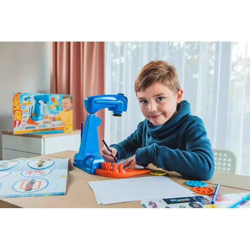 Hot Wheels projektori maalauskoulusetti