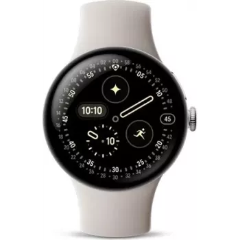 Google Pixel Watch 4 - 41 mm - alumiini hopea kiillotettu (GA10829-EU)