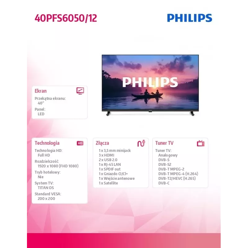 Philips 40PFS6050/12 40
