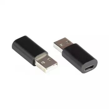 Alcasa USB-AD200 kaapeliadapteri USB A USB C musta (USB-AD200)