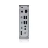 CalDigit TS4 harmaa USB-keskitin 98W Power Delivery 100000 Mbit/s Ethernet