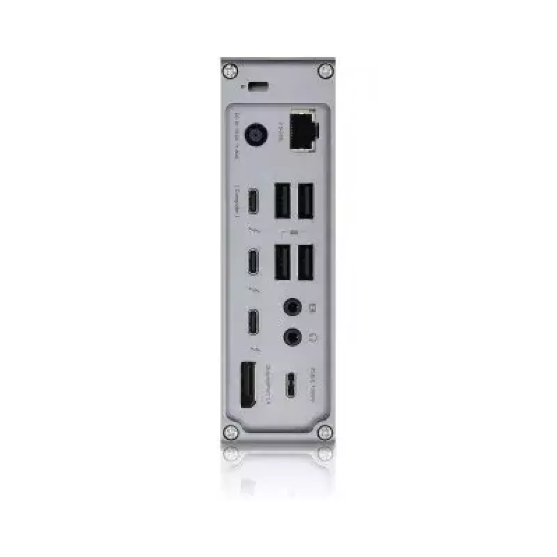 CalDigit TS4 harmaa USB-keskitin 98W Power Delivery 100000 Mbit/s Ethernet