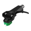 Audio-Technica AT-VM95E/H äänirasia AT-HS6BK headshellillä esiasennettuna (musta/vihreä)