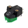 Audio-Technica AT-VM95E/H äänirasia AT-HS6BK headshellillä esiasennettuna (musta/vihreä)
