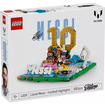 LEGO Editions Sports 43011 Lionel Messi — jalkapallohetket