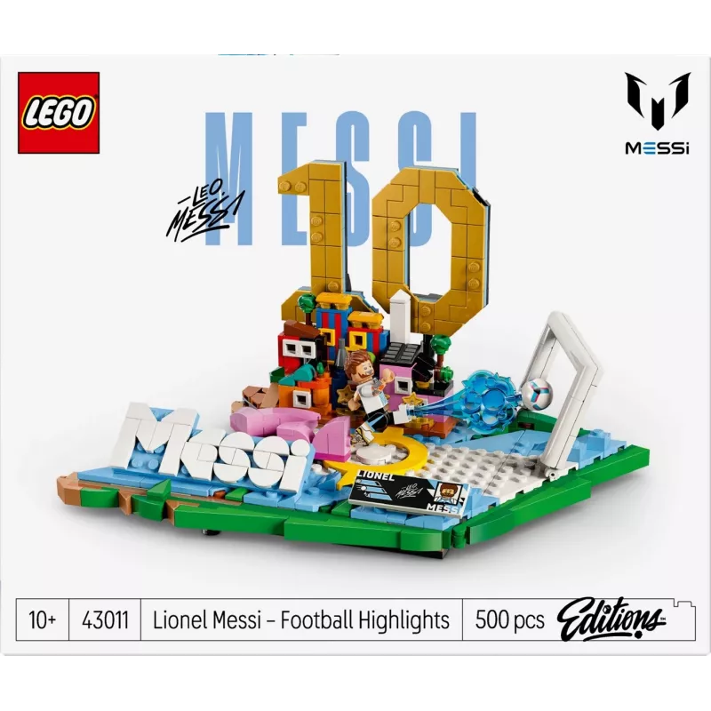 LEGO Editions Sports 43011 Lionel Messi — jalkapallohetket