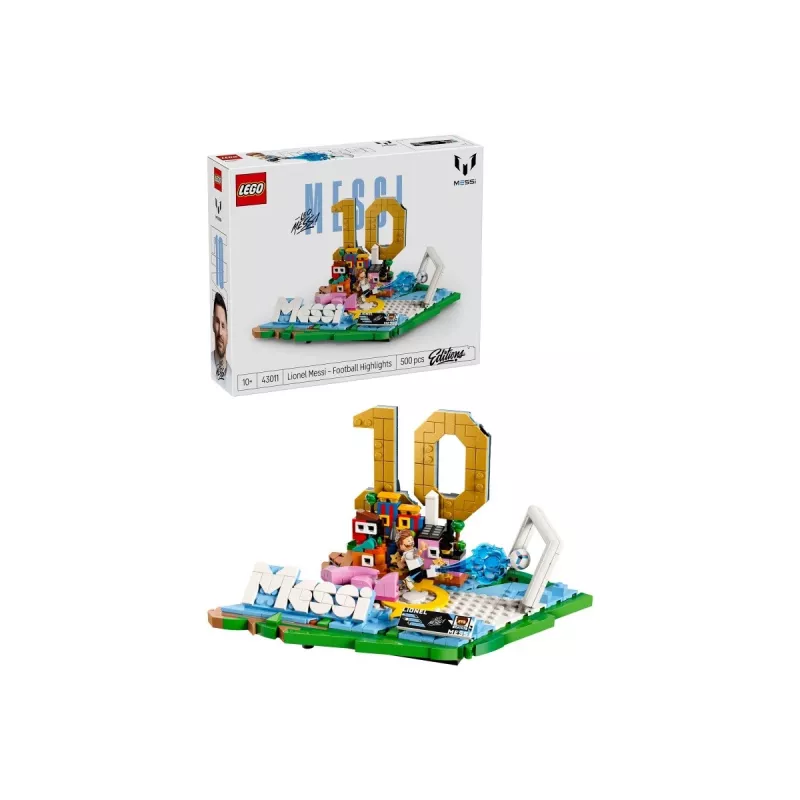 LEGO Editions Sports 43011 Lionel Messi — jalkapallohetket